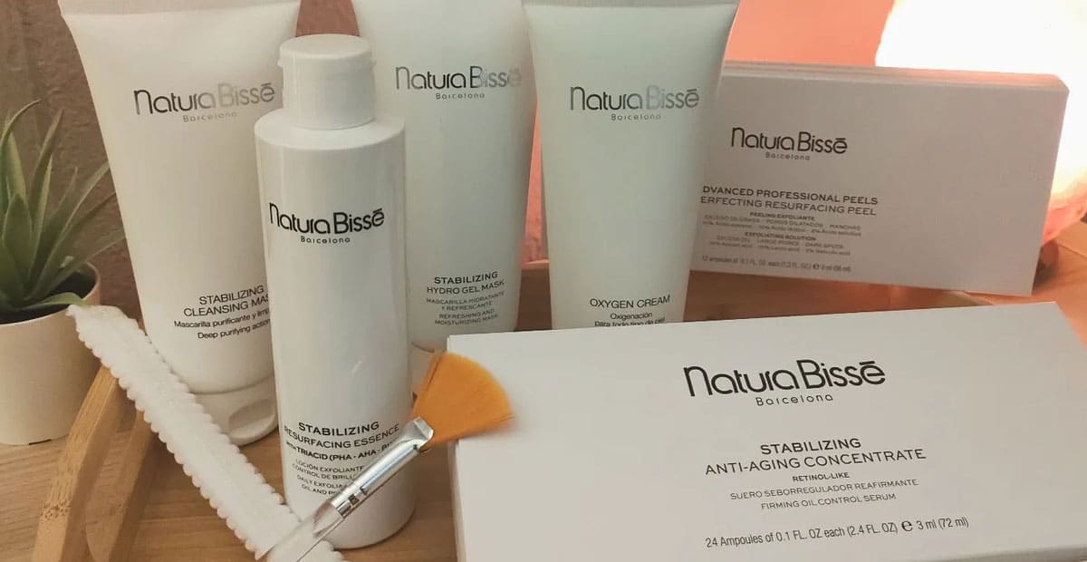 Productos de Natura Bisse para realizar tratamientos faciales de alta cosmética en Jennifer Serrano Productos de Natura Bisse para realizar tratamientos faciales de alta cosmética en Jennifer Serrano